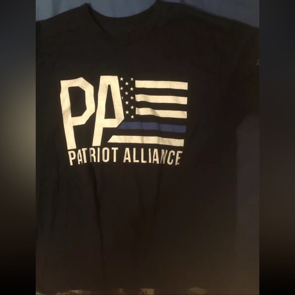 Patriot Alliance Thin Blue Line T Shirt